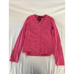 Express 2 Piece Salmon Cardigan (XS) and Shell (S)